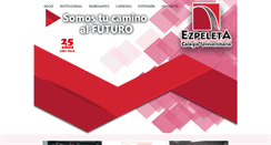 Desktop Screenshot of colegioezpeleta.edu.ar